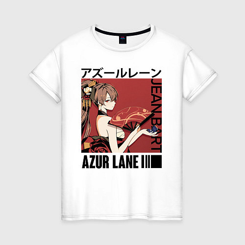 Женская футболка AZUR LANE / Белый – фото 1