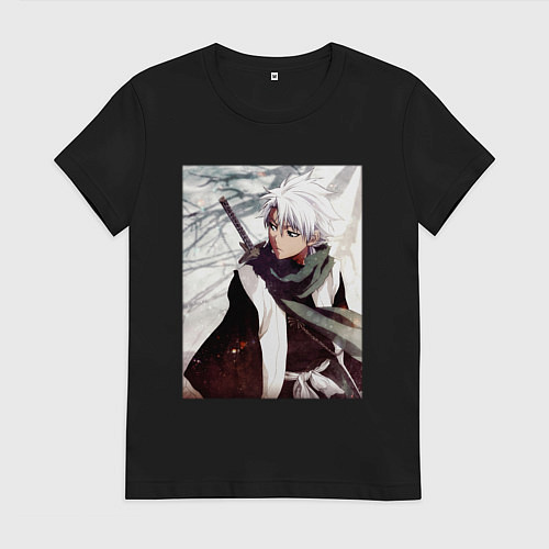 Женская футболка Hitsugaya Toshiro / Черный – фото 1