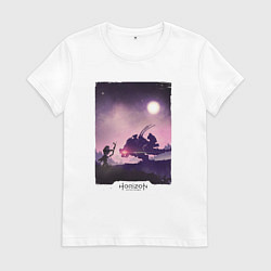 Женская футболка Horizon fight
