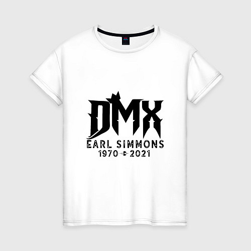 Женская футболка DMX King / Белый – фото 1