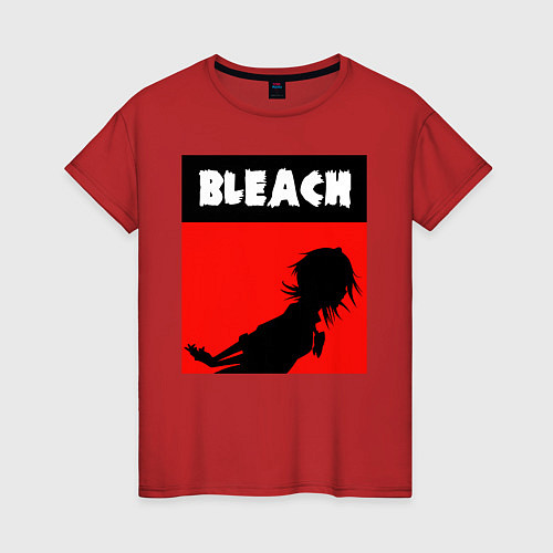 Женская футболка Bleach art / Красный – фото 1