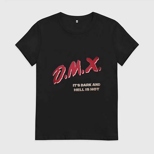 Женская футболка DMX - Dark And Hell / Черный – фото 1