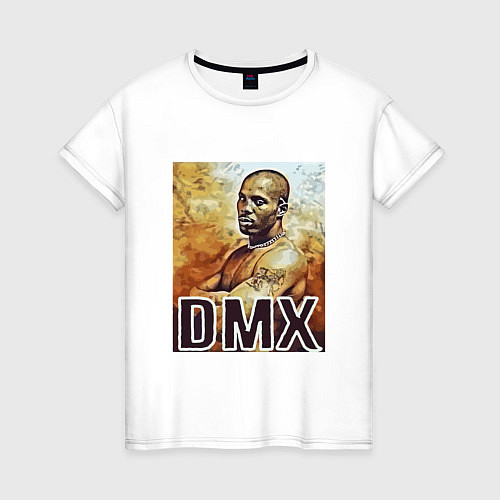 Женская футболка DMX on Fire / Белый – фото 1