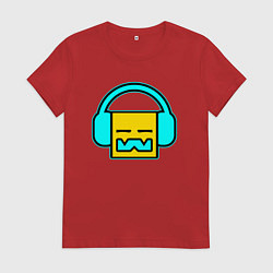 Женская футболка Geometry Dash: Music