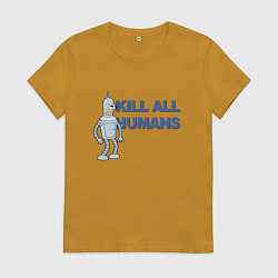 Женская футболка Бендер Родригес