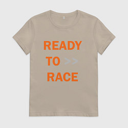 Женская футболка KTM READY TO RACE спина Z