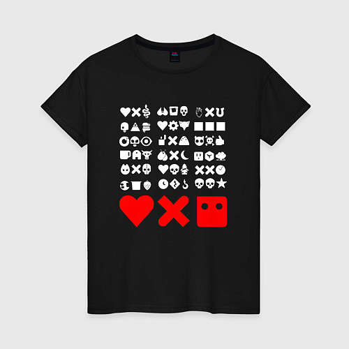 Женская футболка Love, Death and Robots Logo Z / Черный – фото 1