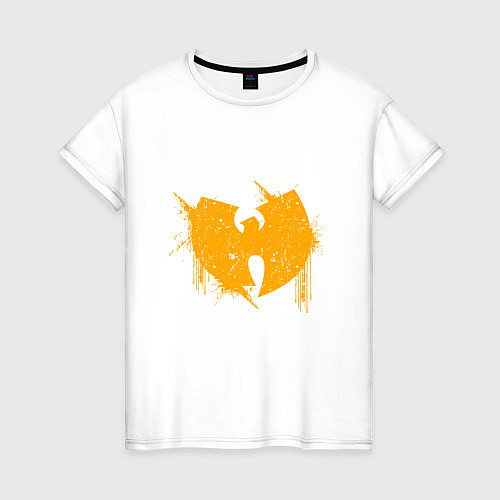 Женская футболка Wu-Tang Yellow / Белый – фото 1