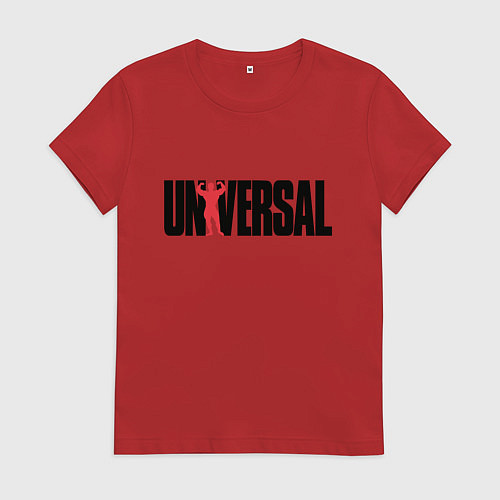 Женская футболка ANIMAL UNIVERSAL ЭНИМАЛ / Красный – фото 1