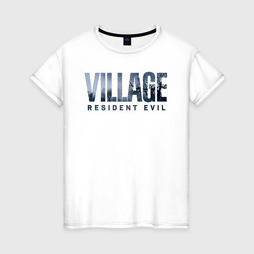 Женская футболка Resident Evil Village Хоррор / Белый – фото 1