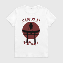 Женская футболка Дух самурая