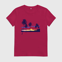 Женская футболка ПАЛЬМЫ