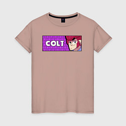 Женская футболка COLT ПЛАШКА