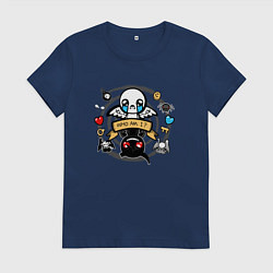 Женская футболка THE BINDING OF ISAAC WHO AM I