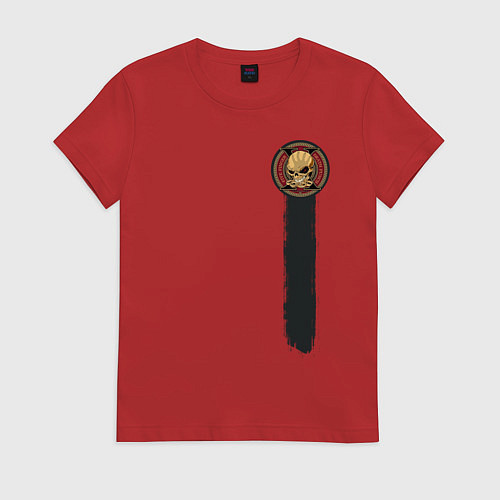 Женская футболка Ffdp / Красный – фото 1