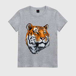 Женская футболка Тигр