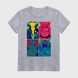 Женская футболка Gurren Lagann posters