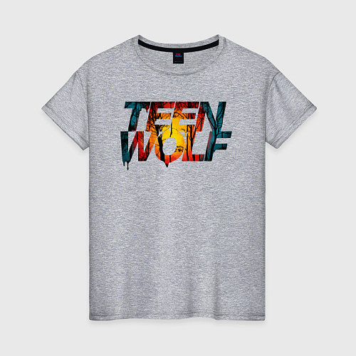 Женская футболка Teen Wolf / Меланж – фото 1
