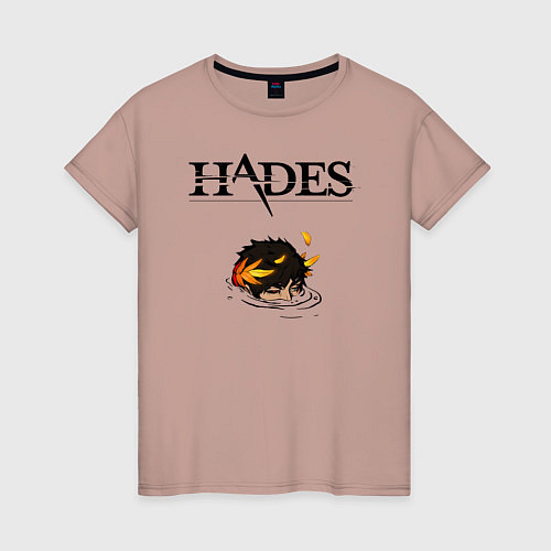 Женская футболка Hades / Пыльно-розовый – фото 1