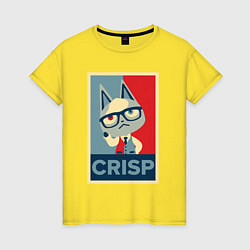 Женская футболка Crisp