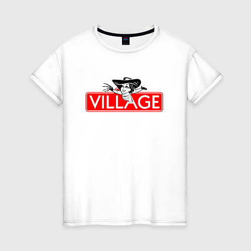 Женская футболка VILLAGE ДЕМИТРЕСКУ / Белый – фото 1