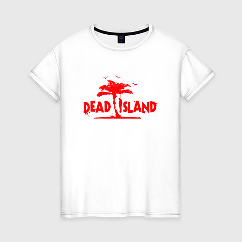 Женская футболка Dead island / Белый – фото 1