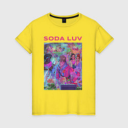 Женская футболка SODA LUV