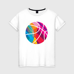 Женская футболка Rainbow Ball