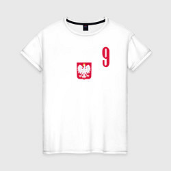 Женская футболка Lewandowski 9