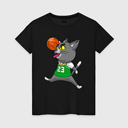 Женская футболка Jordan Cat