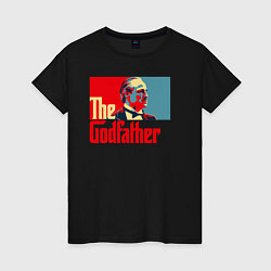 Женская футболка Godfather logo