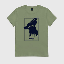 Женская футболка Love Death And Robots Доброй охоты