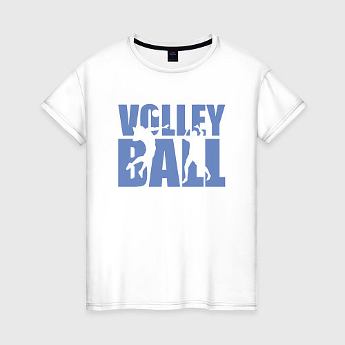 Женская футболка Volley Ball / Белый – фото 1