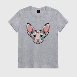 Женская футболка Сфинкс