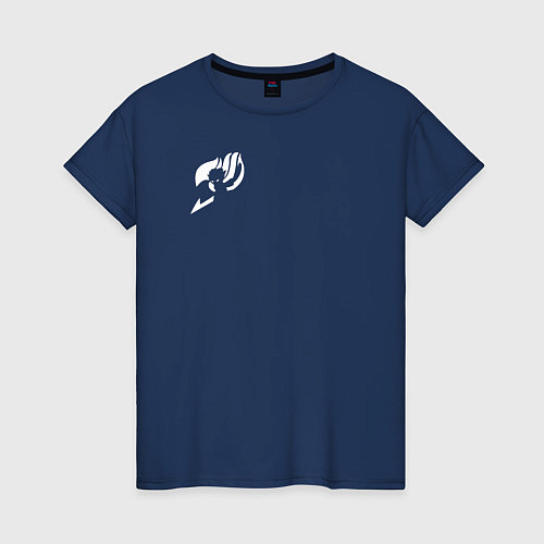 Женская футболка Фейри тейл / Тёмно-синий – фото 1