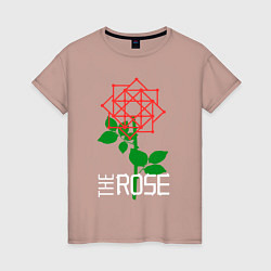Женская футболка THE ROSE