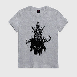 Женская футболка Мортред Phantom Assasin DOTA2