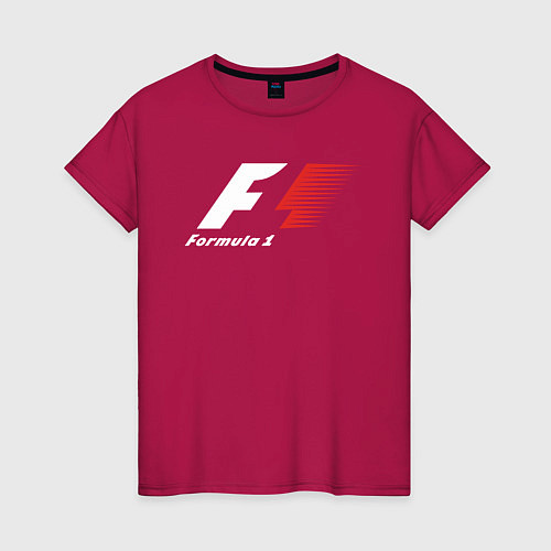 Женская футболка Formula 1 / Маджента – фото 1
