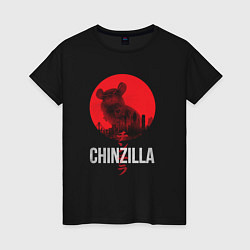 Женская футболка Chinzilla white