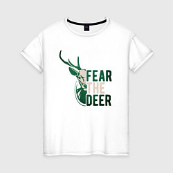 Женская футболка Fear The Deer