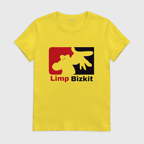 Женская футболка Limp Bizkit / Желтый – фото 1