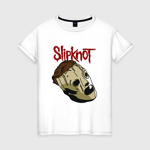 Женская футболка КОРИ ТЕЙЛОР SLIPKNOT СЛИПКНОТ Z / Белый – фото 1