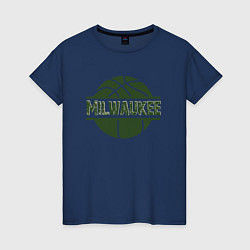 Женская футболка Milwaukee Ball