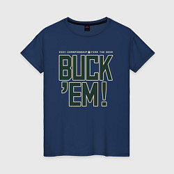 Женская футболка Buck Em