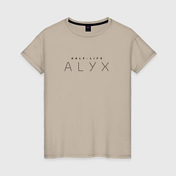 Женская футболка HALF-LIFE ALEX АЛЕКС Z