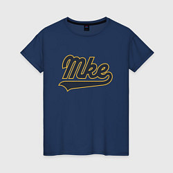 Женская футболка MKE - Milwaukee