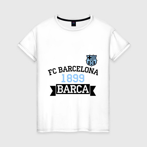 Женская футболка Barca 1899 / Белый – фото 1