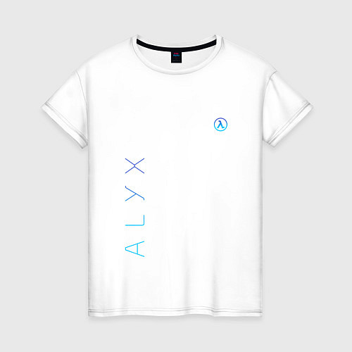 Женская футболка ALEX АЛЕКС HL Z / Белый – фото 1
