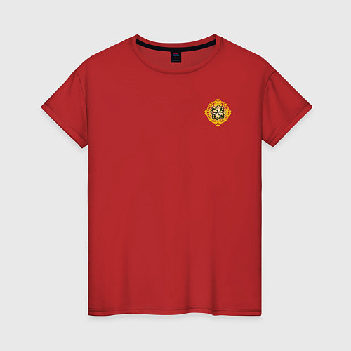Женская футболка Молвинец славяне / Красный – фото 1