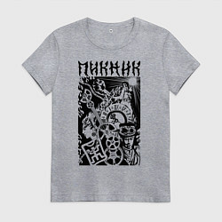 Женская футболка Пикник арт символы